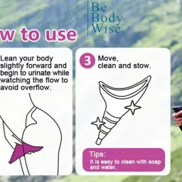 QuickDryPeeToolForWomen Reusable Female Urination Device-66