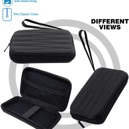 flipkart smartbuy Pouch for SeagateToshiba WD Sony Transcend Lenovo ADATA HP & Hitachi External Hard Disks External Hard Disk Case image 2