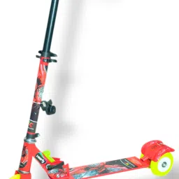 Kick scooter for girls and boys with smooth brakes barring & big wheels-image-41
