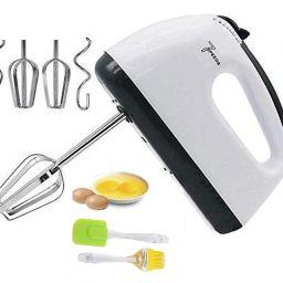 260 W Hand Blender & Mixer: 7-Speed for Baking, Whipping, Dough, Mixing Hand Blender-image-63