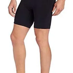 Solid Men Black Tights-image-26