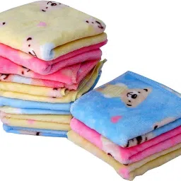 MITSURU ultra soft towel handkerchief pack 10 ["Multicolor"] Handkerchief-image-83