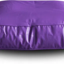 XL Premium Leatherette Classic Square Floor Cushion Bean Bag Footstool With Bean Filling-picture-21