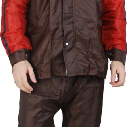 Colorblock Men Raincoat-image-49