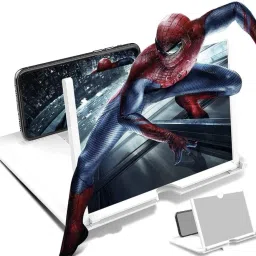 JANGI 9 inch 3 times 3D magnifier fresnel mirror HD Screen Expander Phone-image-20