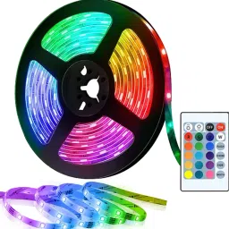 260 LEDs 4 m Multicolor Color Changing, Flickering, Steady Strip Rice Lights-20