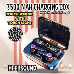 crecro M19 bluetooth earbuds headset wireless earphone 5.3 LED Display M10 Q58 Smart Headphones-image-90