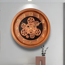 Analog 10 cm X 32 cm Wall Clock-image-68