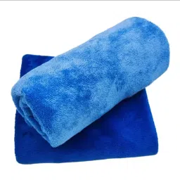 ZEDFIBER HAND TOWEL, Face Towel, Plain Hanky 400GSM Handkerchief, RUMAL, NAPKIN(40X40CM) ["Blue","Light Blue"] Handkerchief-image-62