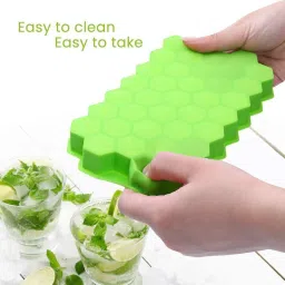 asterin enterprise Multicolor Silicone Ice Cube Tray image 2
