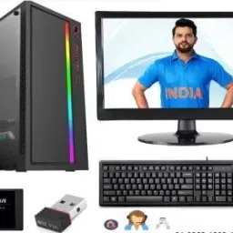 TECH- Assemblers Seltos Daily Use Premium Desktop_0 Core i3 (8 GB DDR3/256 GB SSD/Windows 10 Pro/18.5 Inch Screen/Core™ i3-3270 Processor_01) with MS Office-40