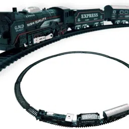 Century Train With 13 pcs For Kids. Plastic Kids Train Set.-10