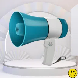 Handheld Megaphone with Siren, Microphone & Rechargeable for Outdoor EventsA361 Megaphone Portable Megaphone Siren Loudspeaker Function &Long Battery BackupA361 Outdoor PA System-image-83