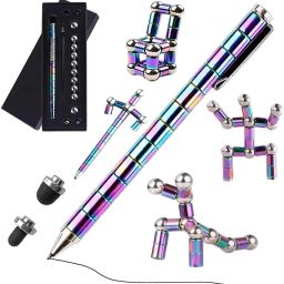 MAGANTIC PEN IN RANBOW COLOURE Ball Pen-image-62
