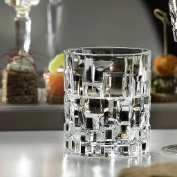 (Pack of 2) Premium Old Whiskey Glass 310ml, Transparent, Bar Glasses Glass Set Whisky Glass-image-1