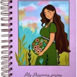 Pregnancy Diary A5 Diary Printed 180 Pages-10