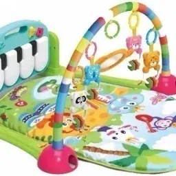 5 in 1 Baby Gym Mat Piano Gym Mat Rack Infant Music Fitness Rack Rattle Toy-image-83