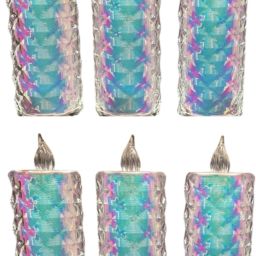 6 Pcs Crystal LED Candle Light For Diwali Decor Candle Candle-4