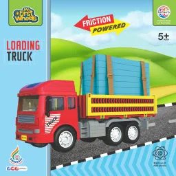 my first wheels Loading Truck (77024) Friction Powered Truck with Opening Deck & Sliding Plank image 2