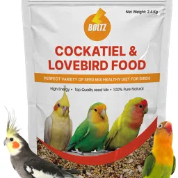 Adult Bird Seed Food for Cockatiel & Lovebirds Mix Seeds 2400Gm 2.4 kg Dry Adult Bird Food-26