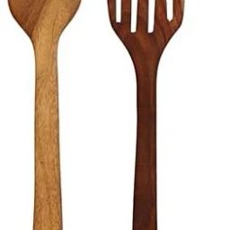 Neem Wood Spatula Set – Turner & Slotted Turner (Natural) Kitchen Tool Set-image-92
