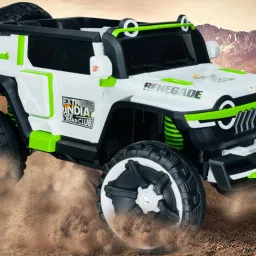 Big Jumbo Size 4x4 Off-Road Electric Car With Openable Doors Big Wheels Jeep Battery Operated Ride On-10