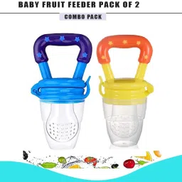 Silicone Baby Infant Fruit Feeder Dummy Pacifier Newborn Nipple ( Pack of 2) Feeder-image-12