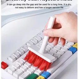 ETSAP Cleaning Soft Brush Keyboard Cleaner 5-in-1 Computer Cleaning Tools Kit Corner for Computers, Gaming, Laptops, Mobiles image 2