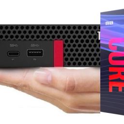 Longan ThinkCentre Tiny PC- Core i7 (9th Gen) [8 Cores, 8 Threads, Upto 4.70 GHz] [SNC] Core i7 (9th Generation) (32 GB RAM/Integrated Intel® UHD 4K 630 Graphics/1 TB SSD Capacity/Windows 11 Pro) Microtower with MS Office-9