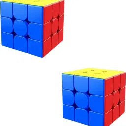 Combo High Speed sticker less Cube 3 X3 pack of -2-26