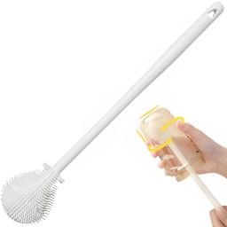 Flexible Soft Bristle, Long Handle Cleaning Brush 1 Pc-image-72