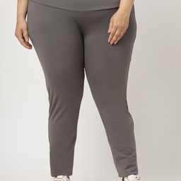 pluss Solid Women Grey Tights-picture-38