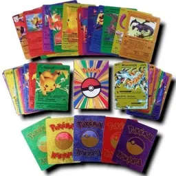 fitup ™Waterproof 55pcs Pokemon TCG Rainbow Card Box V Series Vmax Gx Ex New Addition image 5