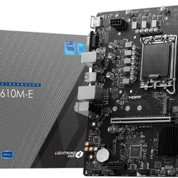 MSI PRO H610M-E LGA 1700Socket Micro-ATX Intel H610 Chipset DDR5 Motherboard for Desktop-picture-42