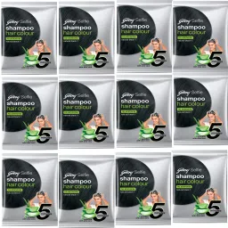 Expert Natural Black 1 Easy 5 Minute Hair Color Shampoo Based 12X20ml , Multicolor-image-2