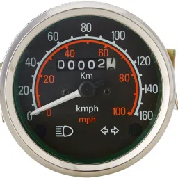 Old Model Electra & Bullet Standard Analog Speedometer-image-28