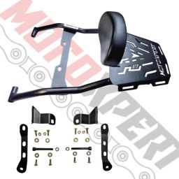 TVS Ronin (2025) Top Rack With Back Rest Bike Crash Guard-image-17