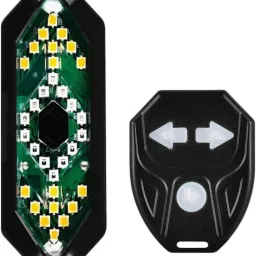 Bicycle Turn Signals Remote Control Indicator LED Rear Light USB Rechargeable LED Rear Break Light-0