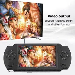NextTech 2024 X6: Ultimate Console 1K+ PSP Gamest High-Performance Black Gaming Hub 8 GB with uilt-in Thousands of Classics: Enjoy a vast library of 1000+ free classic games-18