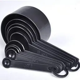 8 pc Measurement cup Polypropylene Measuring Spoon Set-26