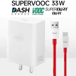 CLAT 33 W SuperVOOC 4 A Wall Charger for Mobile with Detachable Cable-image-75
