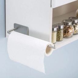 31927 Stainless Steel Wall Mounted Self Adhesive Paper Toilet Paper Holder-image-51
