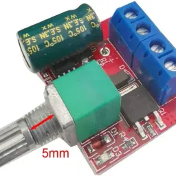 shockley 5A 5V-35V DC Motor Speed Controller 6V 12V 24V PWM Variable Regulator (1 Pc) Multipurpose Controller image 3