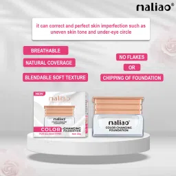 maliao colour changing waterproof foundation with satin finish Foundation image 4
