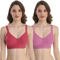 pooja ragenee Pack of 2 Women Full Coverage Non Padded Bra-picture-49
