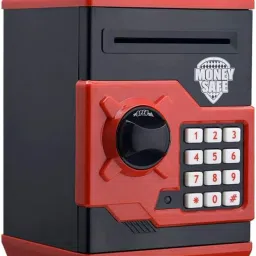 ABS Plastic Money Safe Kids Piggy Savings Bank with Electronic Lock-29