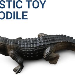 Realistic Crocodile Toy for Kids Animal Figure Gag Toy-image-3