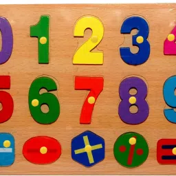 Wooden Numbers Puzzle for Preschool Educational Learning Board Toys for Kids-15