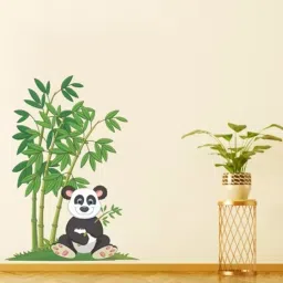 70 cm Panda With Bamboo Self Adhesive Wall Sticker ( 50 x 70 cm ) Self Adhesive Sticker-image-18