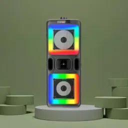 GUGGU DJ Box 40W Bluetooth Speaker with FM Radio, Mic & RGB Light Party SpeakerQA2 40 W Bluetooth Party Speaker-8